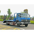 Dongfeng 145 cama plana camiones de remolque, hecho en China cama plana camión